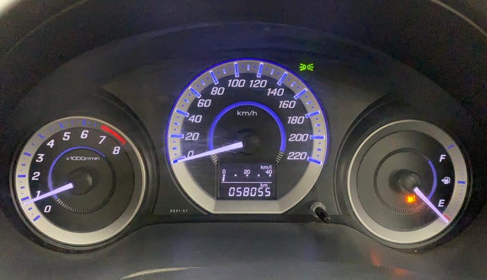 2013 Honda City 1.5L I-VTEC S MT, Petrol, Manual, 58,055 km, Odometer Image