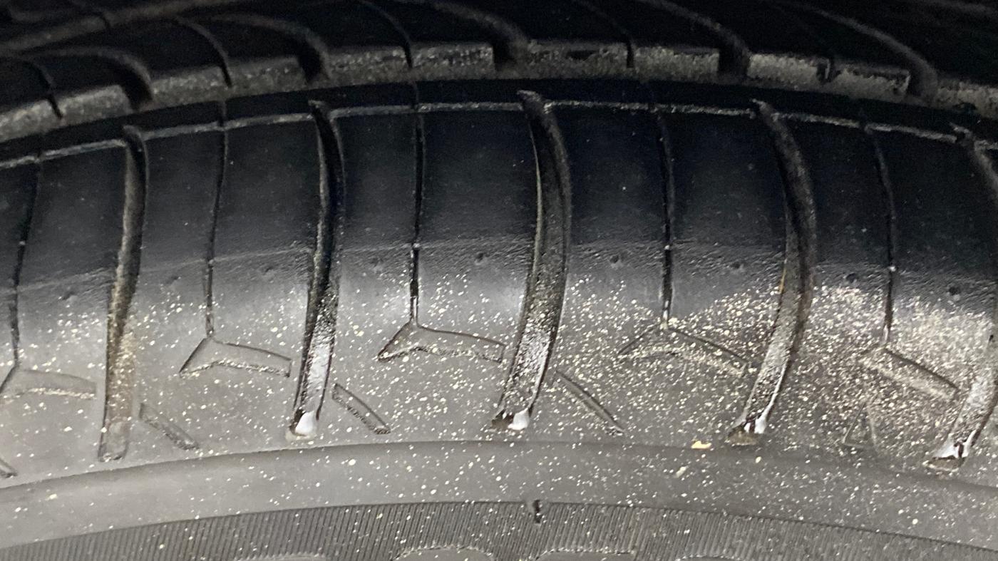 2019 Tata TIGOR XZA PETROL, Petrol, Automatic, 58,191 km, Left Front Tyre Tread