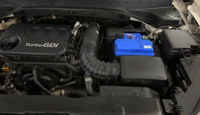 2021 KIA SONET HTX 1.0 IMT, Petrol, Manual, 76,396 km, Engine View - Left