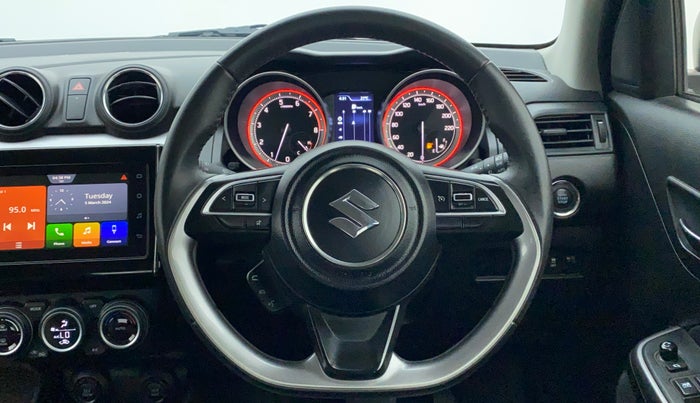 2021 Maruti Swift ZXI PLUS AMT, Petrol, Automatic, 17,640 km, Steering Wheel Close Up
