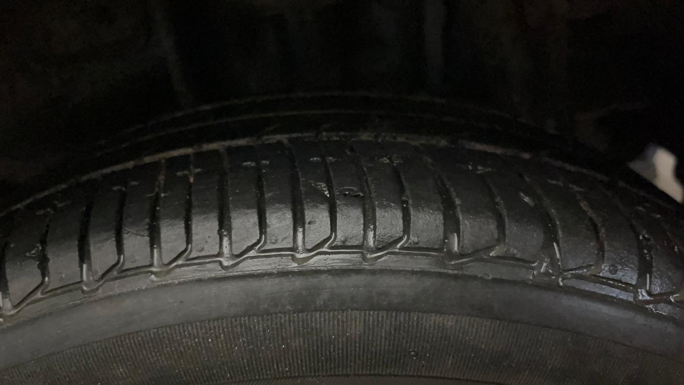 2022 Tata Tiago XZA PLUS PETROL, Petrol, Automatic, 49,582 km, Left Rear Tyre Tread