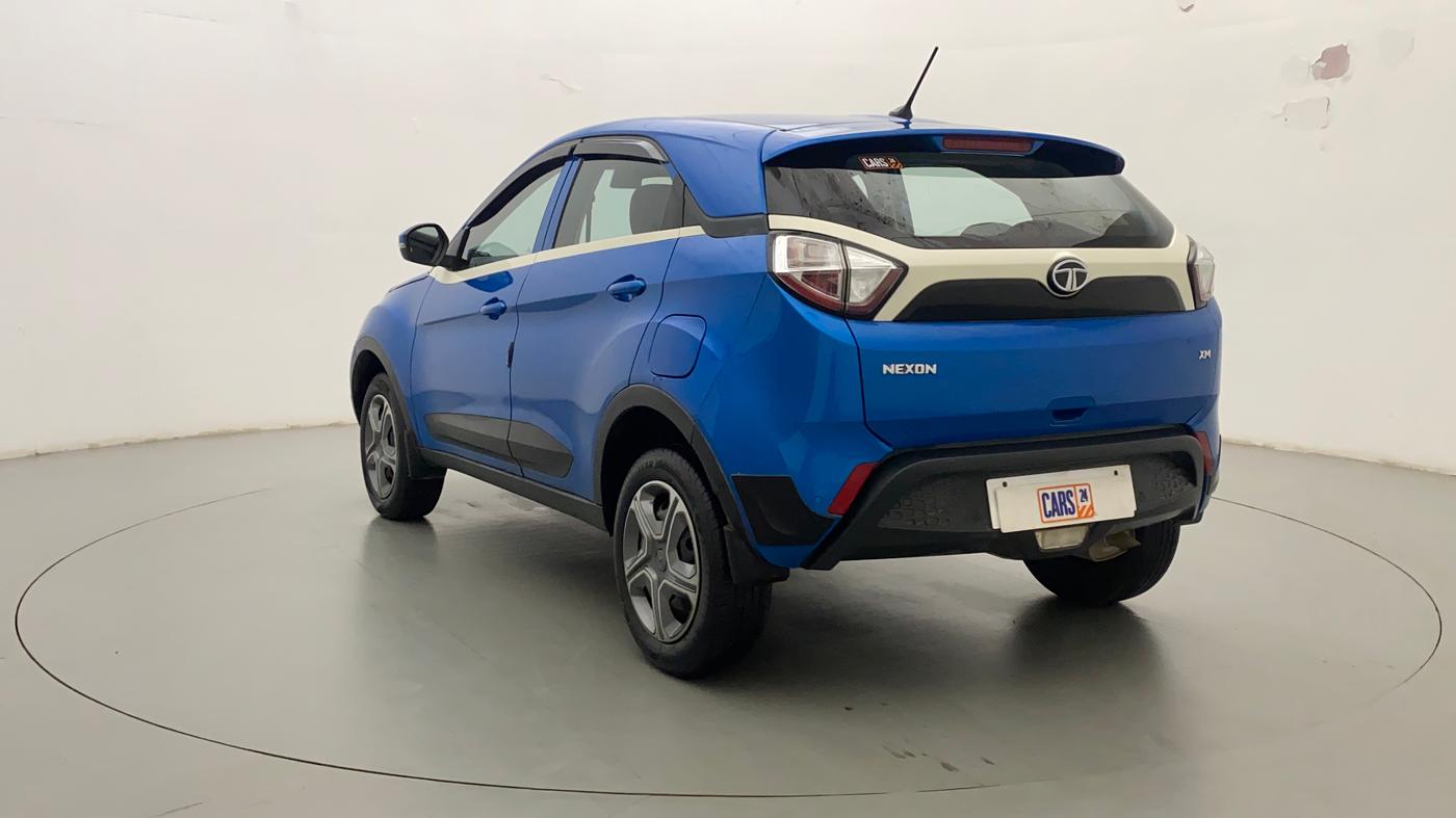 2018 Tata NEXON XM PETROL, Petrol, Manual, 39,594 km, Left Back Diagonal