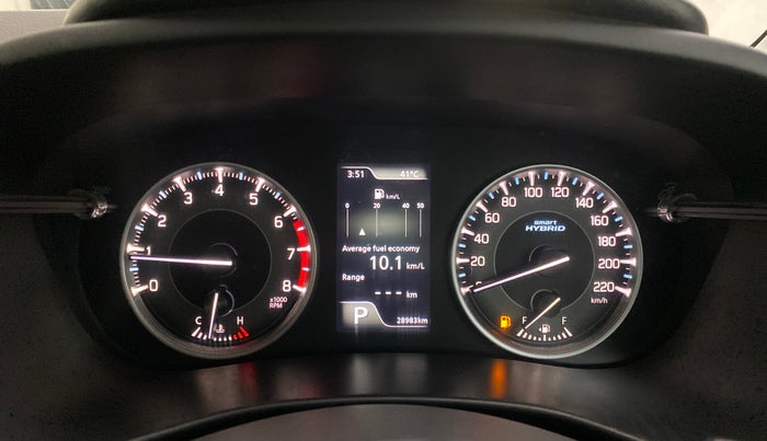 2023 Maruti FRONX ALPHA 1.0L TURBO 6 AT, Petrol, Automatic, 28,983 km, Odometer Image