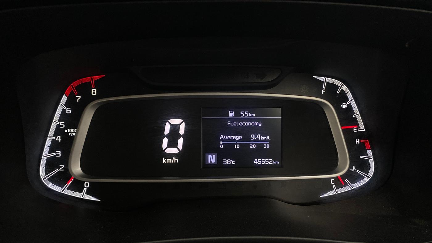 2020 KIA SONET HTX 1.0 IMT, Petrol, Manual, 45,549 km, Odometer Image