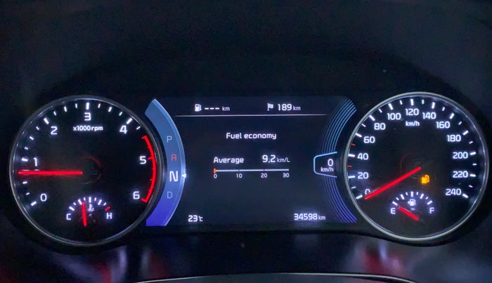 2020 KIA SELTOS 1.5 GTX+ AT, Diesel, Automatic, 34,810 km, Odometer Image