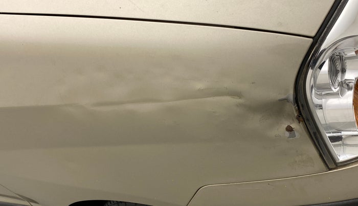 2010 Hyundai Santro Xing GLS, Petrol, Manual, 14,298 km, Right fender - Slightly dented