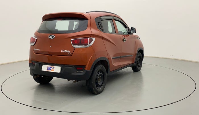 2017 Mahindra Kuv100 K4 PLUS 6 STR, Petrol, Manual, 48,517 km, Right Back Diagonal