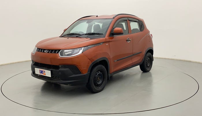 2017 Mahindra Kuv100 K4 PLUS 6 STR, Petrol, Manual, 48,517 km, Left Front Diagonal