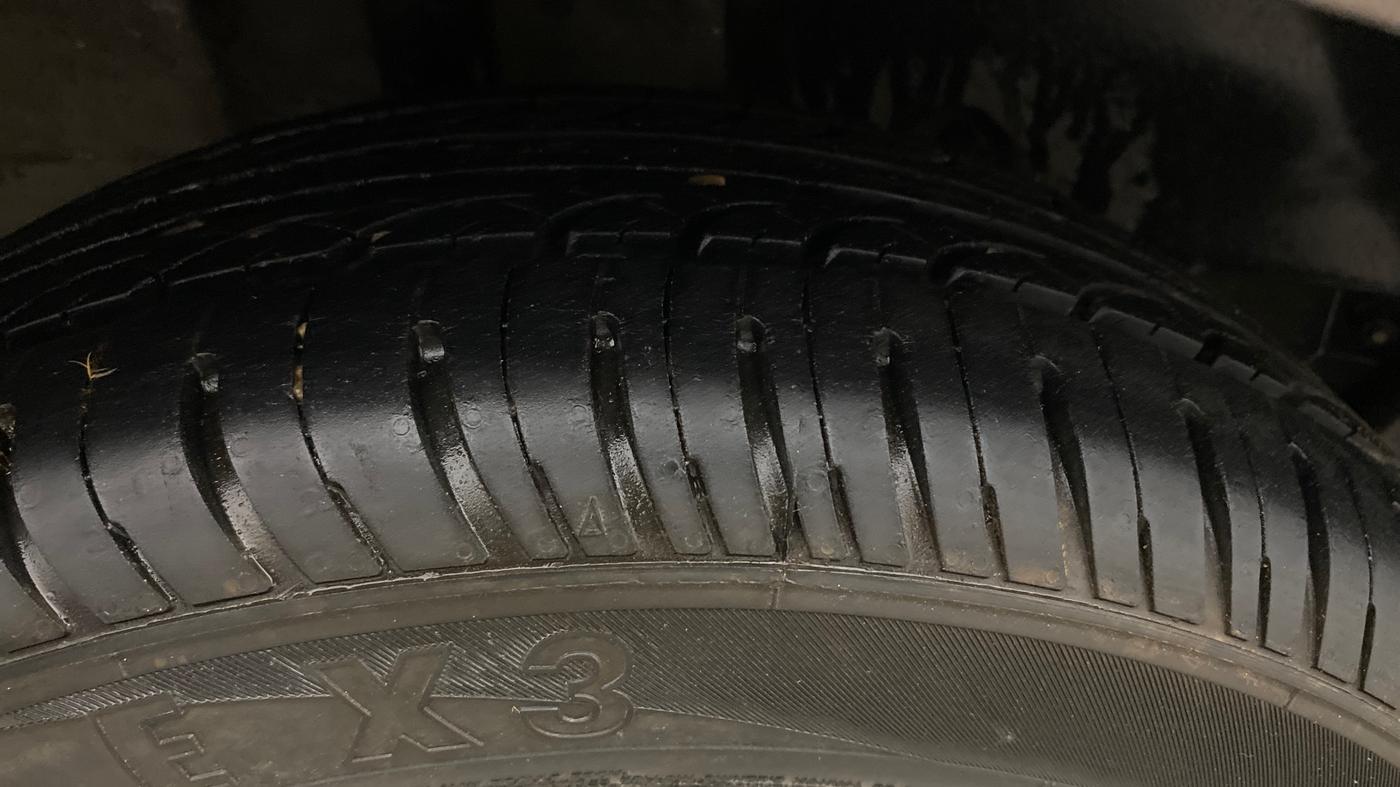 2018 Tata Tiago XZA PETROL, Petrol, Automatic, 97,903 km, Right Rear Tyre Tread