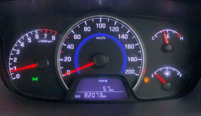 2015 Hyundai Grand i10 SPORTZ 1.2 KAPPA VTVT, Petrol, Manual, 82,073 km, Odometer Image