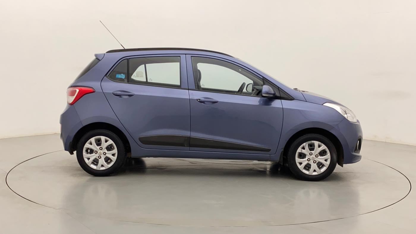 2015 Hyundai Grand i10 SPORTZ 1.2 KAPPA VTVT, Petrol, Manual, 82,073 km, Right Side View