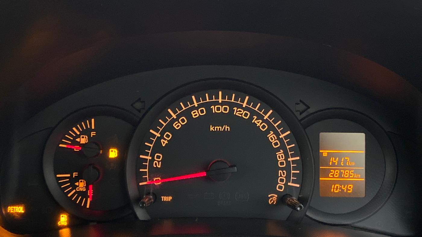 2021 Maruti Swift Dzire TOUR S-CNG, CNG, Manual, 28,785 km, Odometer Image
