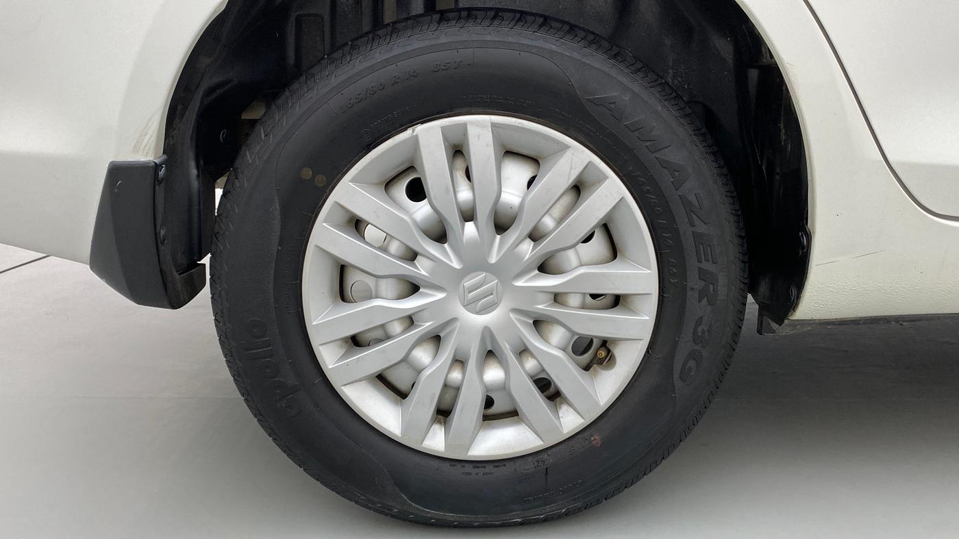 2021 Maruti Swift Dzire TOUR S-CNG, CNG, Manual, 28,785 km, Right Rear Wheel