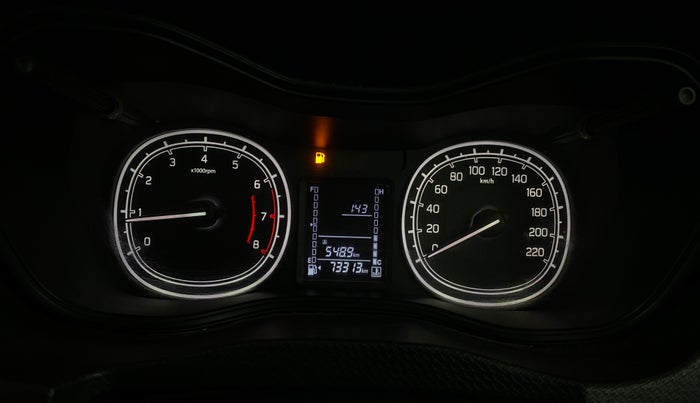 2021 Maruti Vitara Brezza VXI, Petrol, Manual, 73,300 km, Odometer Image