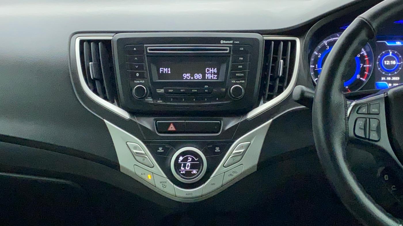 2017 Maruti Baleno ZETA PETROL 1.2, Petrol, Manual, 30,830 km, Air Conditioner
