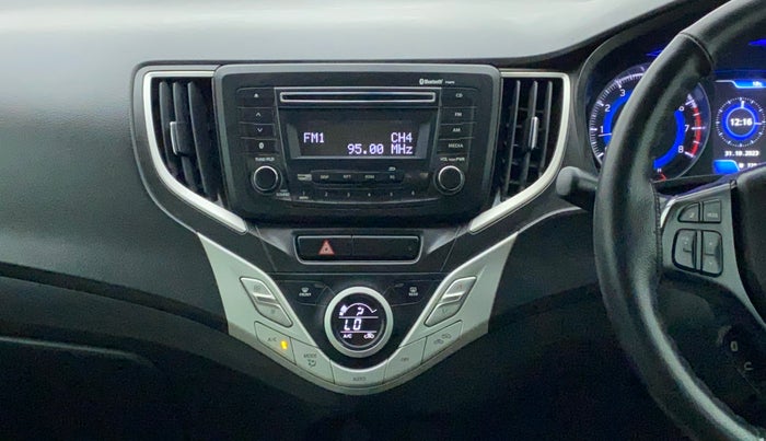2017 Maruti Baleno ZETA PETROL 1.2, Petrol, Manual, 30,830 km, Air Conditioner