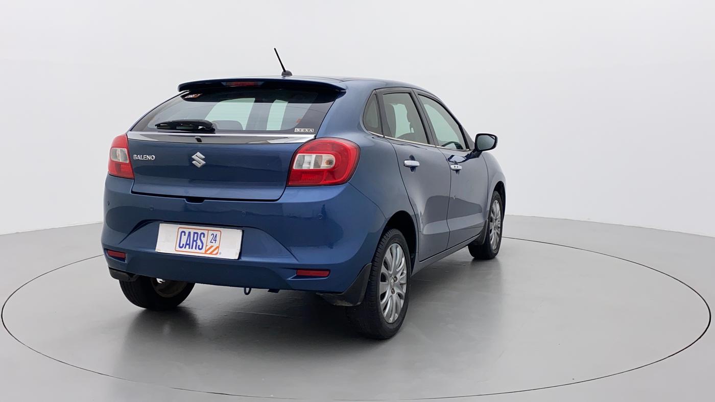 2017 Maruti Baleno ZETA PETROL 1.2, Petrol, Manual, 30,830 km, Right Back Diagonal