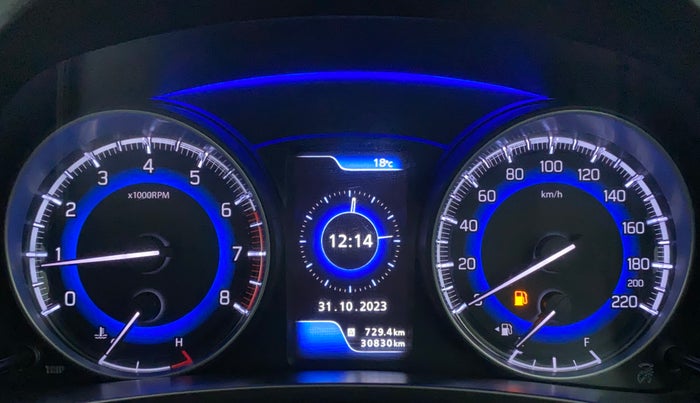 2017 Maruti Baleno ZETA PETROL 1.2, Petrol, Manual, 30,830 km, Odometer Image