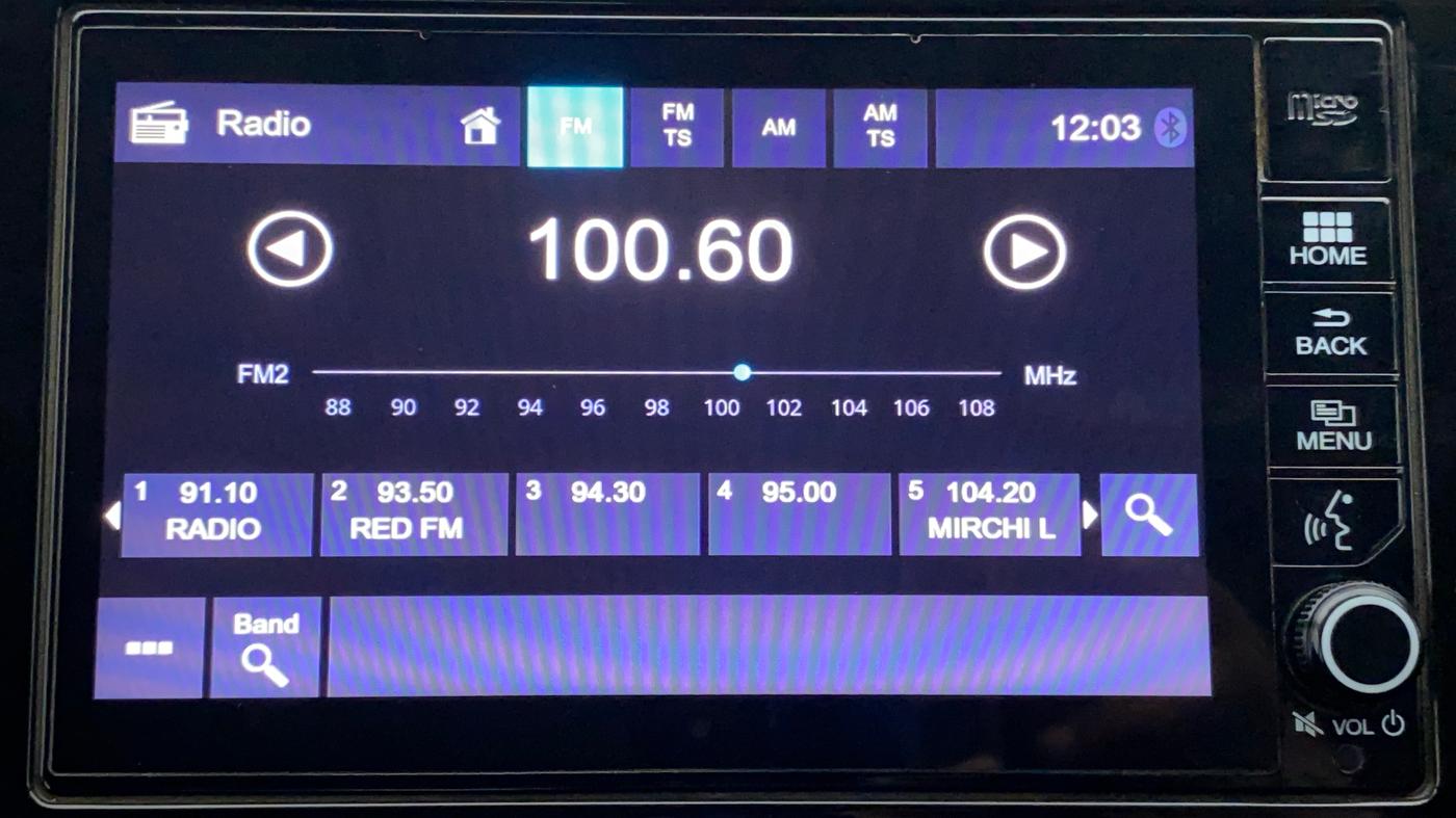 2018 Honda WR-V 1.5L I-DTEC VX MT, Diesel, Manual, 1,22,299 km, Infotainment System