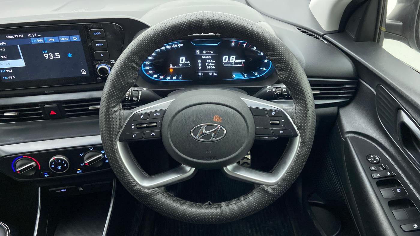2020 Hyundai NEW I20 SPORTZ 1.0T GDI IMT, Petrol, Manual, 5,118 km, Steering Wheel Close Up
