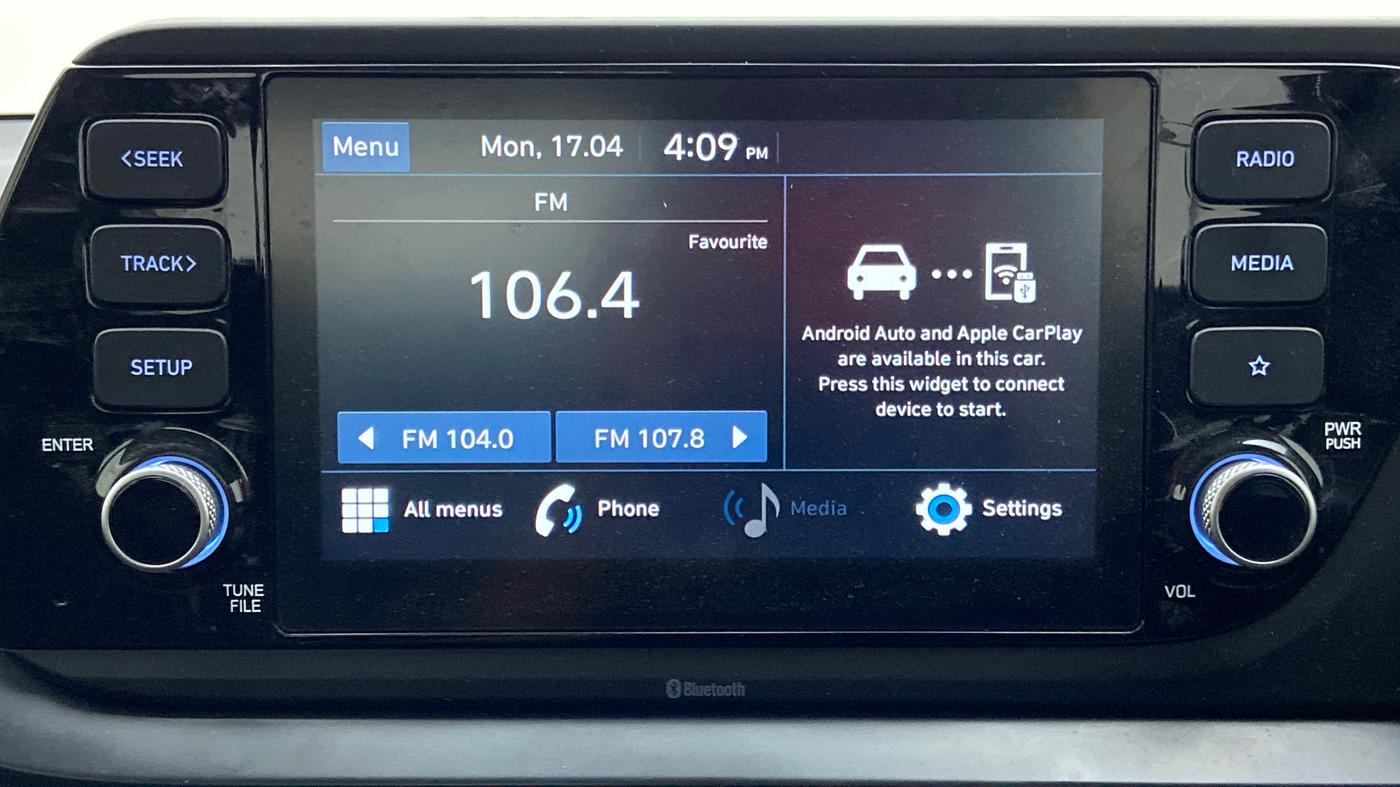 2020 Hyundai NEW I20 SPORTZ 1.0T GDI IMT, Petrol, Manual, 5,118 km, Infotainment System