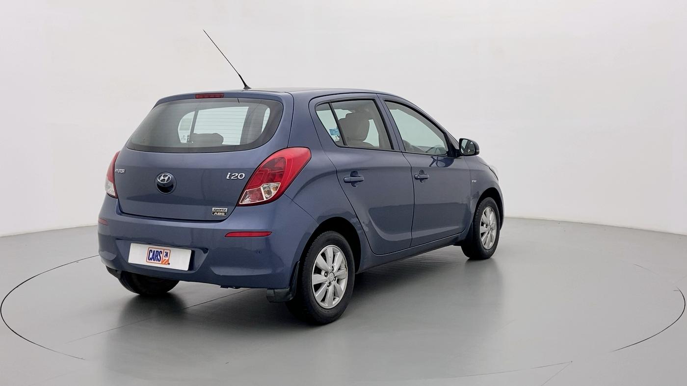 2014 Hyundai i20 SPORTZ 1.2 VTVT, Petrol, Manual, 53,278 km, Right Back Diagonal