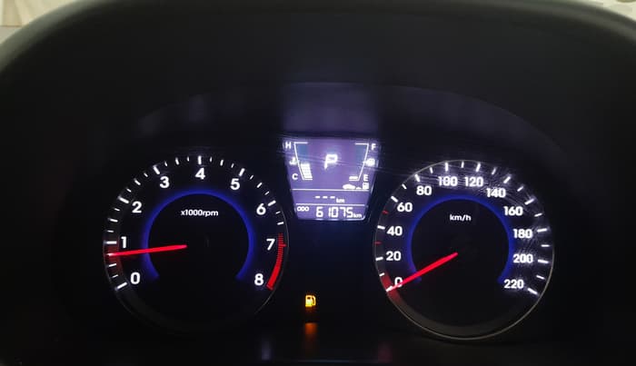 2016 Hyundai Verna FLUIDIC 1.6 VTVT S O AT, Petrol, Automatic, 61,032 km, Odometer Image