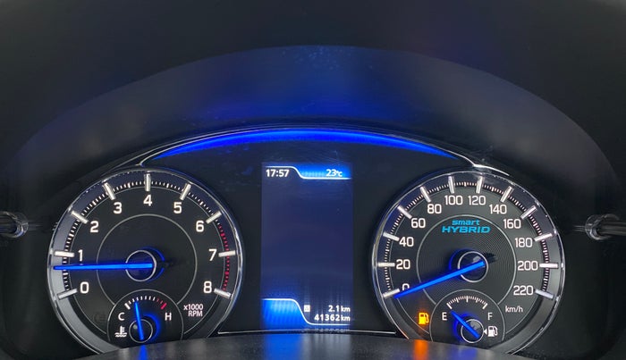 2021 Maruti Ciaz SIGMA 1.5 SHVS MT  PETROL, Petrol, Manual, 41,496 km, Odometer Image