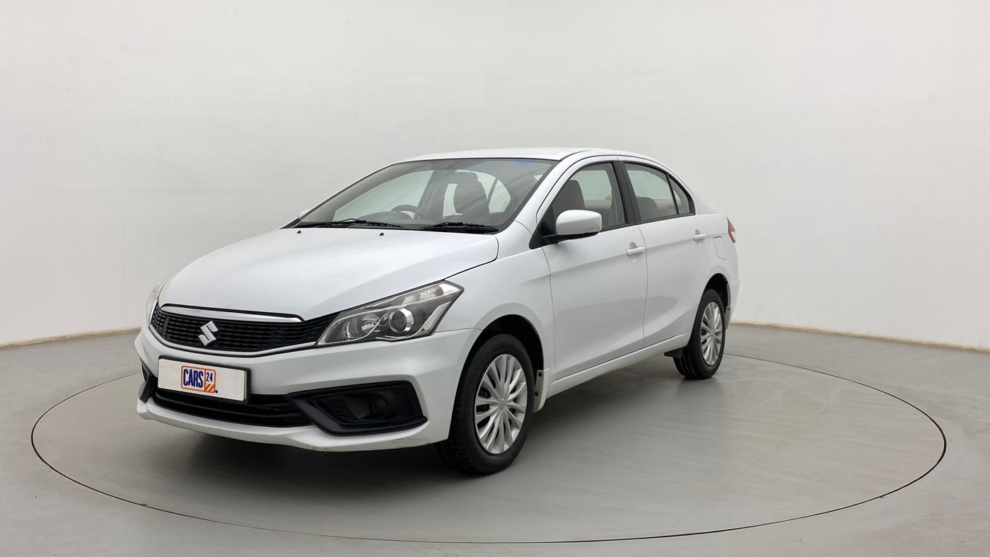 2021 Maruti Ciaz SIGMA 1.5 SHVS MT  PETROL, Petrol, Manual, 41,496 km, Left Front Diagonal