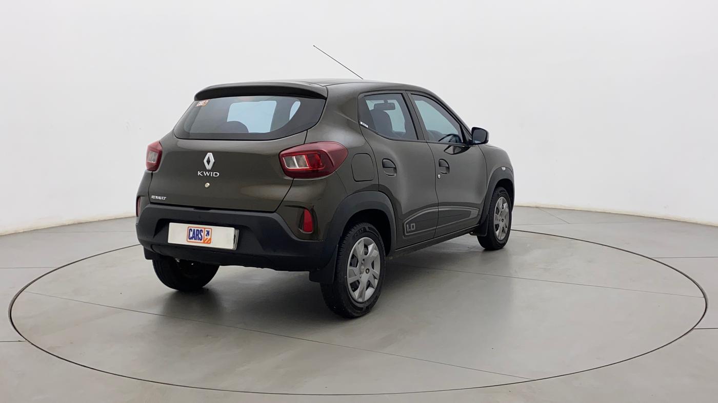 2020 Renault Kwid RXT 1.0 (O), Petrol, Manual, 11,889 km, Right Back Diagonal