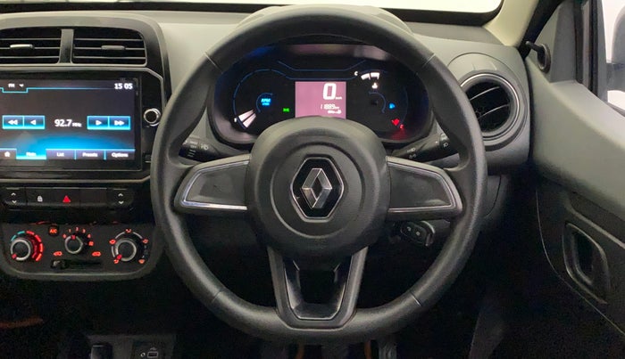 2020 Renault Kwid RXT 1.0 (O), Petrol, Manual, 11,889 km, Steering Wheel Close Up