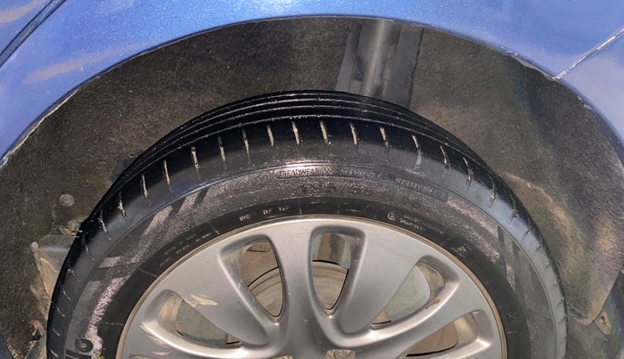 2018 Maruti Baleno ALPHA CVT PETROL 1.2, Petrol, Automatic, 42,233 km, Left Rear Tyre Tread