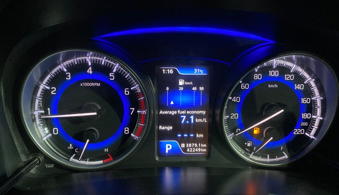 2018 Maruti Baleno ALPHA CVT PETROL 1.2, Petrol, Automatic, 42,233 km, Odometer Image