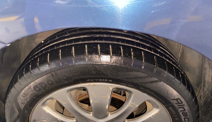 2018 Maruti Baleno ALPHA CVT PETROL 1.2, Petrol, Automatic, 42,233 km, Left Front Tyre Tread