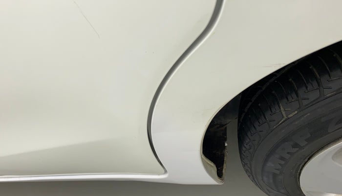 2016 Maruti Celerio VXI AMT (O), Petrol, Automatic, 13,431 km, Left quarter panel - Slightly dented