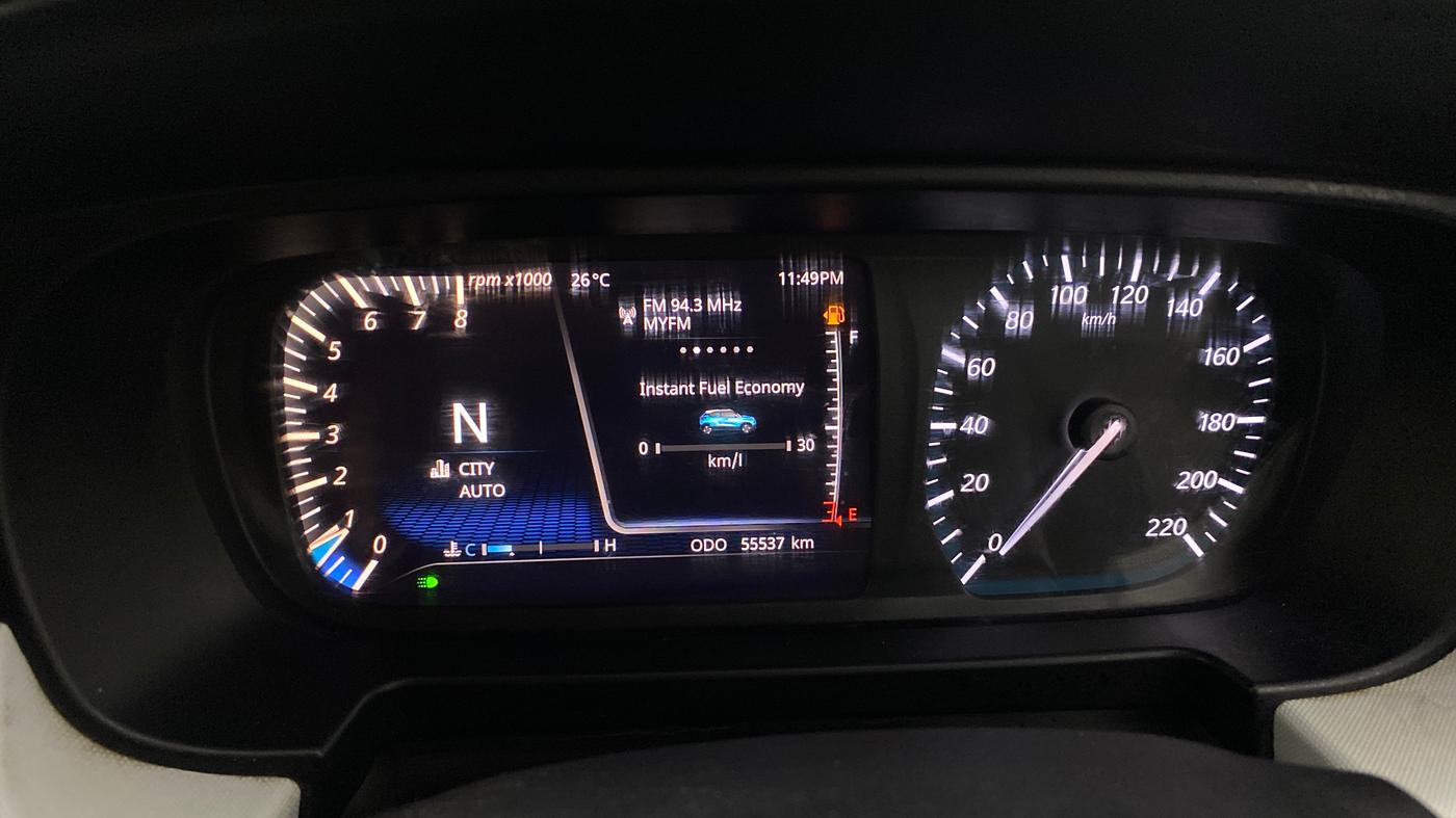 2022 Tata PUNCH CREATIVE  AMT, Petrol, Automatic, 55,536 km, Odometer Image