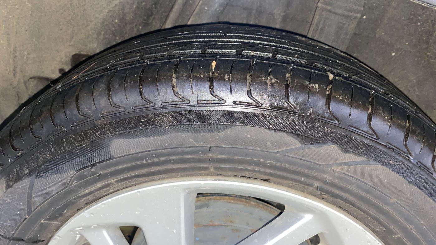 2017 Honda Jazz 1.2L I-VTEC V AT, Petrol, Automatic, 24,167 km, Left Rear Tyre Tread
