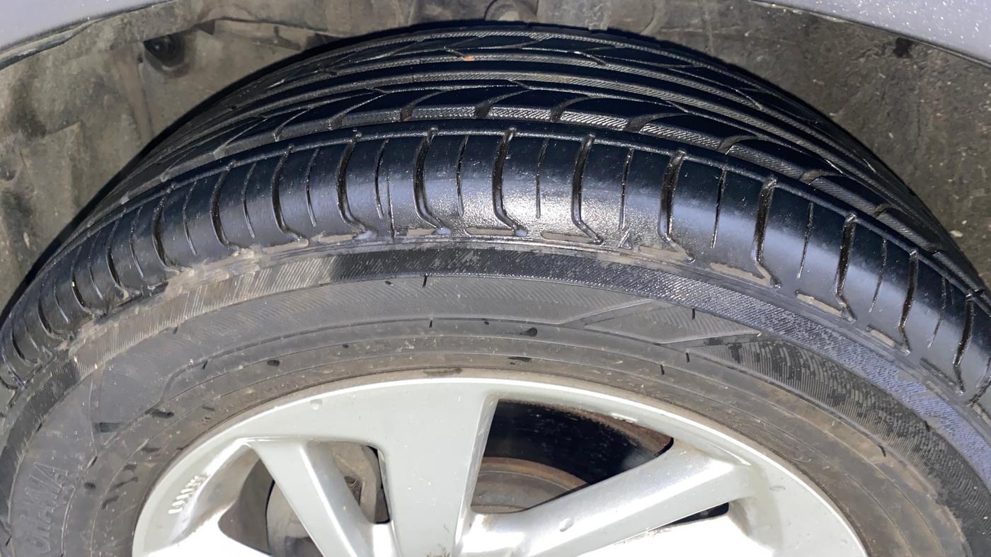 2017 Honda Jazz 1.2L I-VTEC V AT, Petrol, Automatic, 24,167 km, Left Front Tyre Tread
