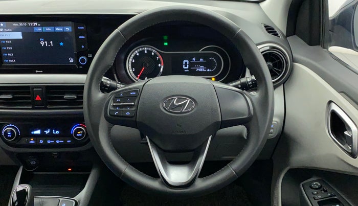 2021 Hyundai GRAND I10 NIOS ASTA AMT 1.2 KAPPA VTVT, Petrol, Automatic, 24,065 km, Steering Wheel Close Up