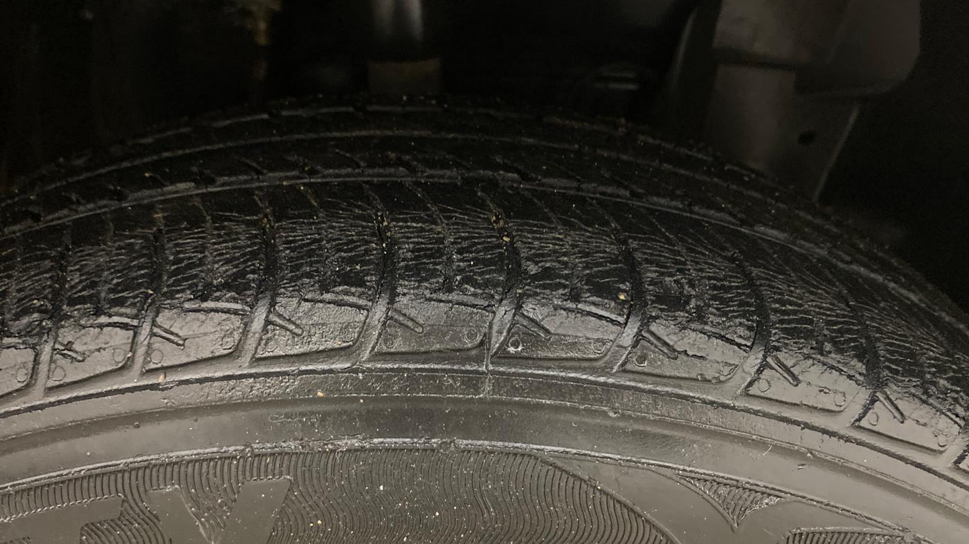 2019 Datsun Go T(O), Petrol, Manual, 39,817 km, Right Front Tyre Tread