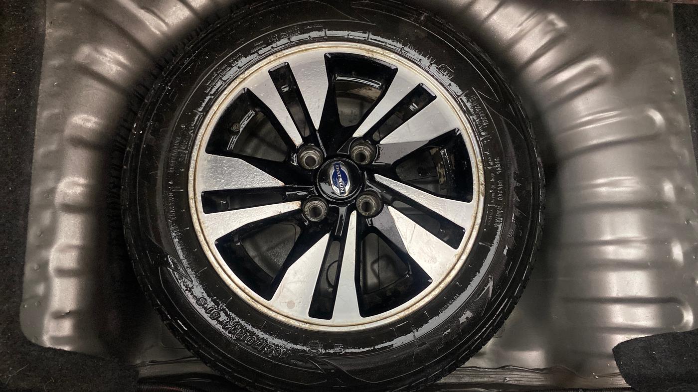 2019 Datsun Go T(O), Petrol, Manual, 39,817 km, Spare Tyre