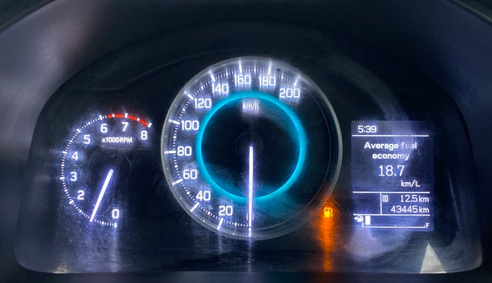 2018 Maruti IGNIS DELTA 1.2, Petrol, Manual, 43,568 km, Odometer Image