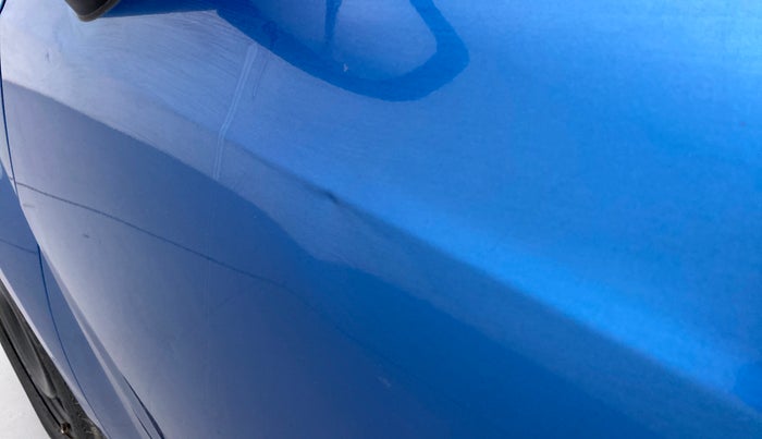 2018 Maruti IGNIS DELTA 1.2, Petrol, Manual, 43,568 km, Front passenger door - Slightly dented