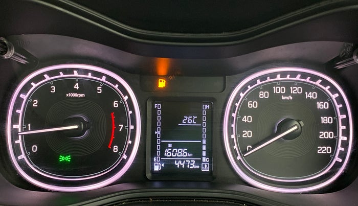 2021 Maruti Vitara Brezza ZXI +, Petrol, Manual, 4,504 km, Odometer Image