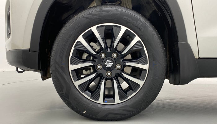2021 Maruti Vitara Brezza ZXI +, Petrol, Manual, 4,504 km, Left Front Wheel