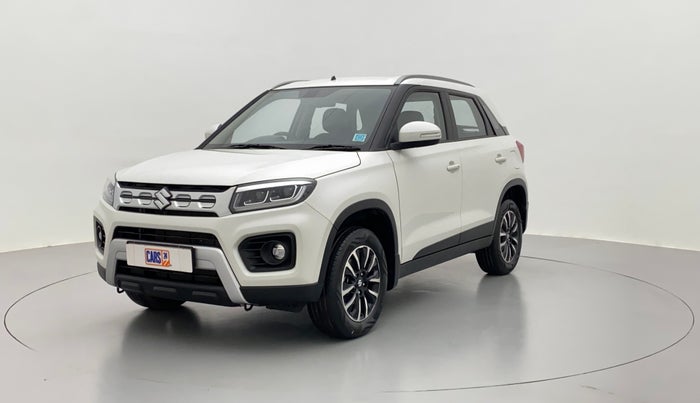 2021 Maruti Vitara Brezza ZXI +, Petrol, Manual, 4,504 km, Left Front Diagonal