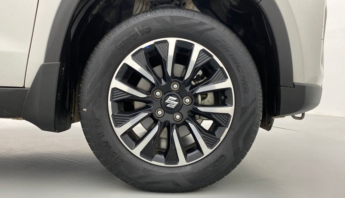 2021 Maruti Vitara Brezza ZXI +, Petrol, Manual, 4,504 km, Right Front Wheel