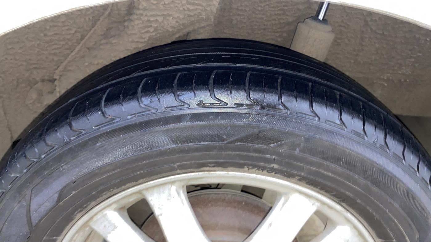 2013 Honda Brio V MT, Petrol, Manual, 61,725 km, Left Rear Tyre Tread
