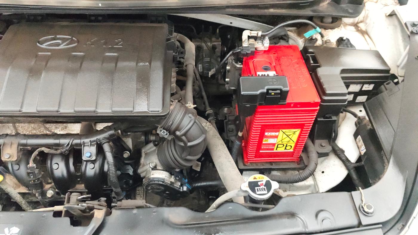 2023 Hyundai GRAND I10 NIOS ASTA 1.2 KAPPA VTVT, Petrol, Manual, 11,670 km, Engine View - Left