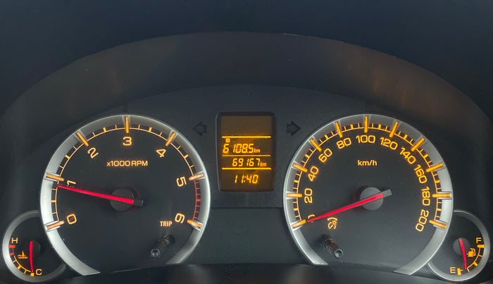 2013 Maruti Swift VDI, Diesel, Manual, 69,096 km, Odometer Image